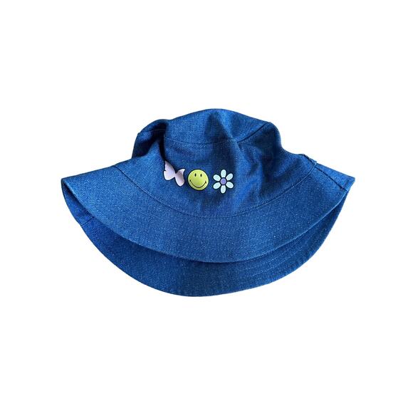 by Samii Ryan - Denim Bucket Hat in Blue - Picture 1 of 2